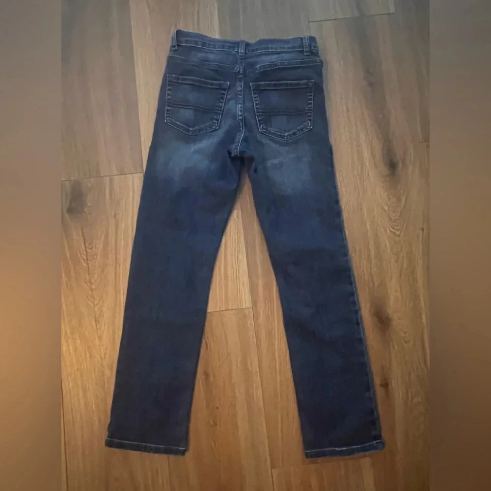 Children’s Place Boys Straight Jambe Jeans Dark Blue Size 10